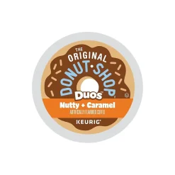 The Original Donut Shop Nutty + Caramel Coffee, Medium Roast, 0.34 oz. Keurig® K-Cup® Pods, 24/Box (374764)