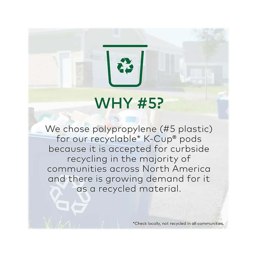 The Original Donut Shop One-Step Mocha Latte Coffee, Keurig K-Cup Pod, Dark Roast, 20/Box, 4 Boxes/Carton (381793CT)