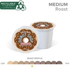 The Original Donut Shop Regular Coffee Keurig® K-Cup® Pods, Medium Roast, 70/Box (371114)