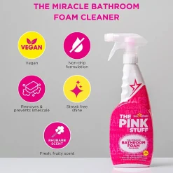 The Miracle Bathroom Foam Cleaner, 25.4 Oz. (82383)<The Pink Stuff Online