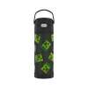 Thermos FUNtainer Minecraft/Pokemon/Electric Blue Stainless Steel Vacuum-Insulated Water Bottle, Assorted Colors, 16 oz.
