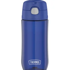 Thermos FUNtainer Plastic Water Bottle, 16 oz., Blueberry (THRGP4040BL6)