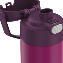 Thermos FUNtainer Stainless Steel Vacuum Insulated Water Bottle, 16 oz., Red Violet (THRF41101RV6)