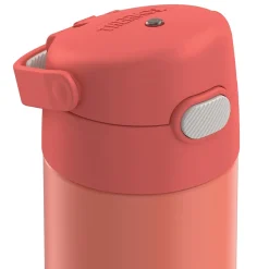 Thermos FUNtainer Stainless Steel Vacuum Insulated Water Bottle, 16 oz., Apricot (THRF41101AP6)