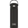 Thermos FUNtainer Stainless Steel Vacuum Insulated Water Bottle, 16 oz., Black Matte (THRF41101BK6)