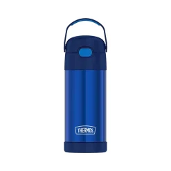 Thermos FUNtainer Stainless Steel Vacuum Insulated Water Bottle, 12 oz. (F4103NLB6ST)