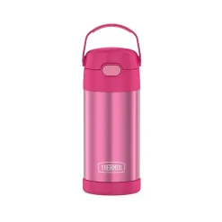 Thermos FUNtainer Stainless Steel Vacuum Insulated Water Bottle, 12 oz., Multicolor (F4103NLA6ST)