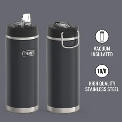 Thermos Icon Stainless Steel Vacuum Insulated Water Bottle, 32 oz., Granite, (THRIS2332GT4)