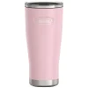 Icon Stainless Steel Vacuum Insulated Tumbler with Slide Lock, 24 oz., Sunset Pink (IS1122SP4)<Thermos Best