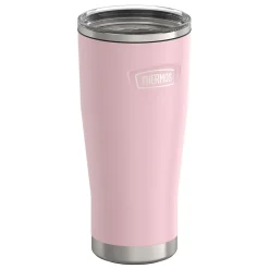 Icon Stainless Steel Vacuum Insulated Tumbler with Slide Lock, 24 oz., Sunset Pink (IS1122SP4)<Thermos Best