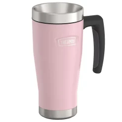 Icon Stainless Steel Travel Mug, 16 oz., Sunset Pink, (THRIS1002SP4)<Thermos Discount