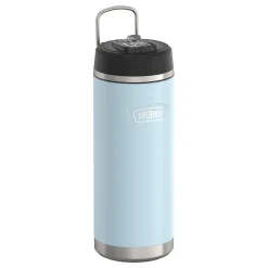 Thermos Icon Stainless Steel Vacuum Insulated Water Bottle with Straw Lid, 32 oz., Glacier (IS2332GC4)