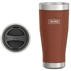 Icon Stainless Steel Vacuum Insulated Tumbler, 16 oz., Saddle (IS1012SD4)<Thermos Online