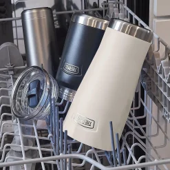 Icon Stainless Steel Vacuum Insulated Tumbler with Slide Lock, 24 oz., Sandstone (IS1122SN4)<Thermos Clearance