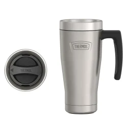 Icon Stainless Steel Vacuum Insulated Mug, 16 oz., Matte (IS1002MS4)<Thermos Best