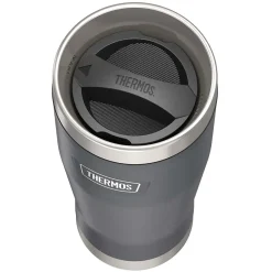 Icon Stainless Steel Vacuum Insulated Tumbler, 16 oz., Granite (IS1012GT4)<Thermos New