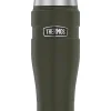 King Stainless Steel Travel Tumbler, 16 oz., Black (Sk1005ag4)<Thermos
