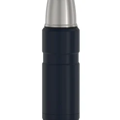 16-Ounce Stainless King Vacuum-Insulated Stainless Steel Compact Bottle, Midnight Blue (SK2000MDB4)<Thermos Hot