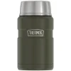 Lunch Totes & Water Bottles|Thermos 24-Ounce Stainless King Vacuum-Insulated Food Jar, Army Green (SK3020AGTRI4)