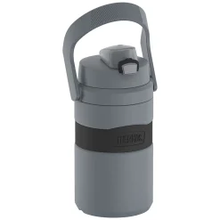 Plastic Double Wall Insulated Jug, 32 oz., Charcoal (THRTP4801CH4)<Thermos Clearance
