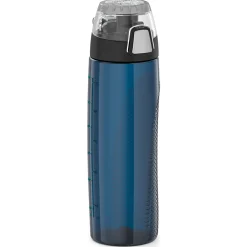 Thermos Plastic Water Bottle, 24 oz., Midnight Blue (THRHP4107MB6)
