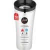 Thermos ® Sipp 16 oz. Vacuum Insulated Stainless Steel Trim Travel Tumbler, Black