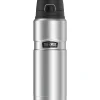 Thermos Stainless Steel Vacuum Insulated Travel Mug, 24 oz., Silver (THR4000STTRI4)