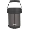 Lunch Totes & Water Bottles|Thermos Vacuum-Insulated All-in-1 Meal Carrier, Stainless Steel (JBG1800SM4)