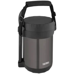 Lunch Totes & Water Bottles|Thermos Vacuum-Insulated All-in-1 Meal Carrier, Stainless Steel (JBG1800SM4)