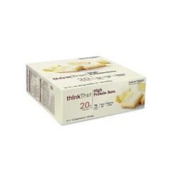 thinkThin Gluten Free Lemon Delight White Chocolate Protein Bar, 10 Bars/Box (209-02479)