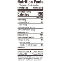 Thomas Original English Muffins, 13 oz., 24/Pack (21702)