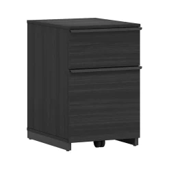 File Cabinets*Thomasville Furniture Latimer 2-Drawer Vertical File Cabinet, Pedestal, Burnt Ash, 20.8