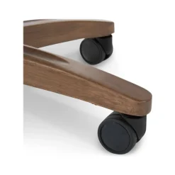 Office Chairs*Thomasville Furniture Lockhart Ergonomic Bonded Leather Swivel Executive Chair, Cream (51494-CRM)