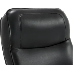 Office Chairs*Thomasville Furniture Lockhart Ergonomic Bonded Leather Swivel Executive Chair, Black (51494-BLK)