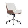 Office Chairs*Thomasville Furniture Sansovino Fabric Task Chair, White/Brown (60067)