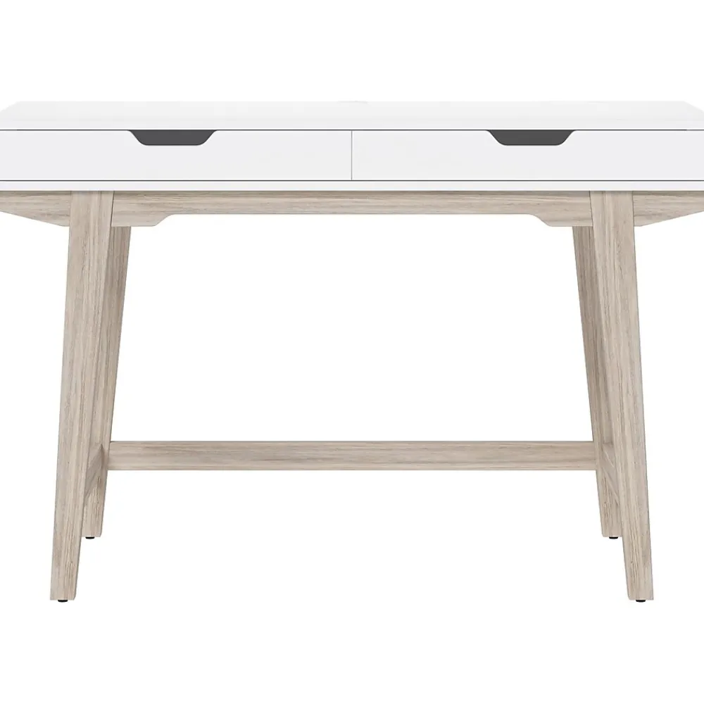 Office Desks*Thomasville Furniture Whitney 48"W Writing Desk, Snowy White (SPLS-WH48D-TV)