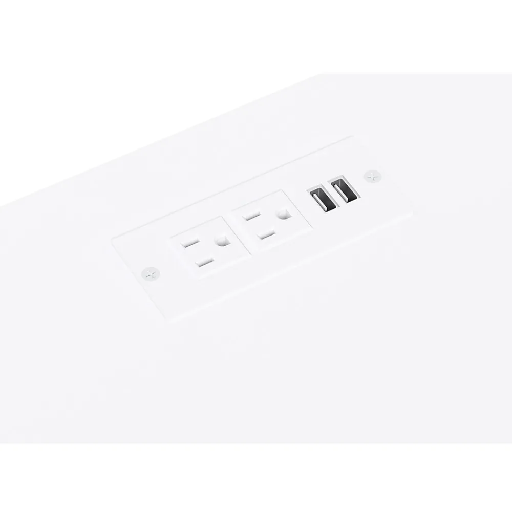 Office Desks*Thomasville Furniture Whitney 48"W Writing Desk, Snowy White (SPLS-WH48D-TV)