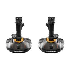Thrustmaster T.16000M FCS Space Sim Duo 2960815 Joysticks for PC, Black/Yellow