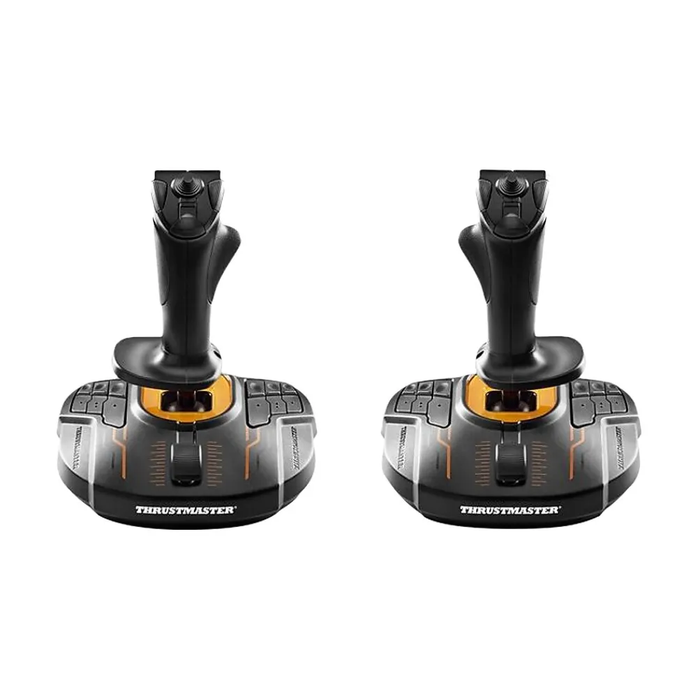 Thrustmaster T.16000M FCS Space Sim Duo 2960815 Joysticks for PC, Black/Yellow