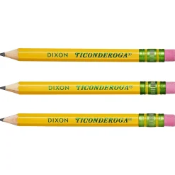Pencils|Ticonderoga Golf Pre-Sharpened Wooden Pencil, 2.2mm, #2 Medium Lead, 72/Pack (13472)