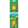 Pencils|Ticonderoga My First Tri-Write Wood-Cased Pencils, Neon Assorted, 12/Pack, 2 Packs/Bundle (DIX13012-2)
