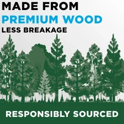 Pencils|Ticonderoga Wooden Pencil, 0.7mm, #2 Soft Lead, 8/Pack (13852)