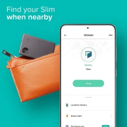 Slim Bluetooth Tracker, Black (RE-41001)<Tile by Life360