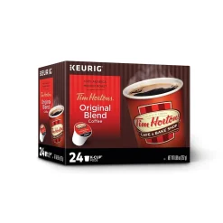 Tim Hortons Original Blend Arabica Coffee Keurig® K-Cup® Pods, Medium Roast, 24/Box (063209112813)