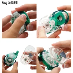 Correction & White-Out|Tombow MONO Correction Tape Refill, White (68666)