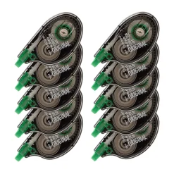 Correction & White-Out|Tombow MONO Original Correction Tape, White, 10/Pack (68720)