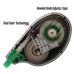 Correction & White-Out|Tombow MONO Original Correction Tape, White, 2/Pack (68627)