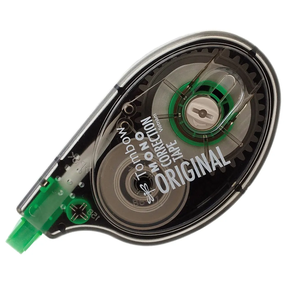 Correction & White-Out|Tombow MONO Original Correction Tape, White (68620)