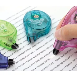 Correction & White-Out|Tombow MONO Retro Correction Tape, White, 10/Pack (68723)