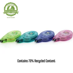 Correction & White-Out|Tombow MONO Retro Correction Tape, White, 10/Pack (68723)